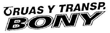 GRUAS Y TRANSP. BONY