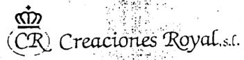 CR CREACIONES ROYAL, S.L