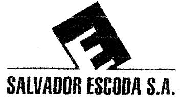E SALVADOR ESCODA S.A