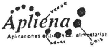 APLIENA S.A. APLICACIONES ENZIMATICAS ALIMENTARIAS