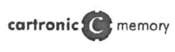 CARTRONIC C MEMORY