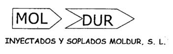 MOL DUR INYECTADOS Y SOPLADOS MOLDUR, S.L