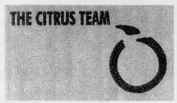 THE CITRUS TEAM