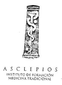 ASCLEPIOS INSTITUTO DE FORMACION MEDICINA TRADICIONAL