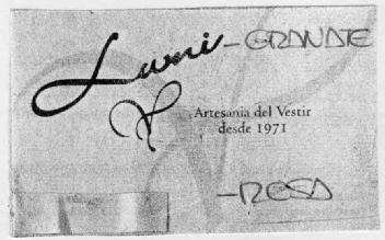 LUMI ARTESANIA DEL VESTIR DESDE 1971