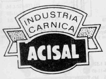 INDUSTRIA CARNICA. ACISAL