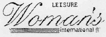 LEISURE WOMAN'S INTERNATIONAL