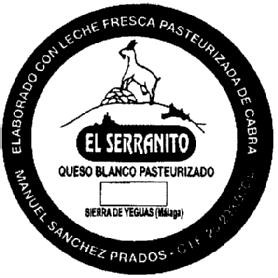 EL SERRANITO QUESO BLANCO PASTEURIZADO