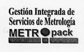 GESTION INTEGRADA DE SERVICIOS DE METROLOGIA METROPACK