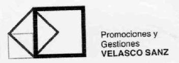 PROMOCIONES Y GESTIONES VELASCO SANZ