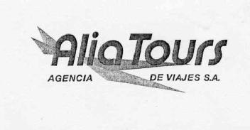 ALIA TOURS AGENCIA DE VIAJES S.A