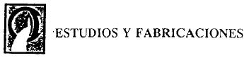 ESTUDIOS Y FABRICACIONES