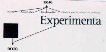 REVISTA PARA LA CULTURA DEL PROYECTO EXPERIMENTA