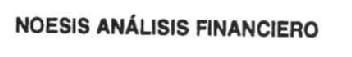 NOESIS ANALISIS FINANCIERO