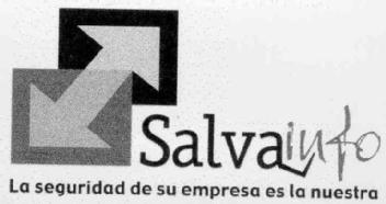 SALVAINFO LA SEGURIDAD DE SU EMPRESA ES LA NUESTRA