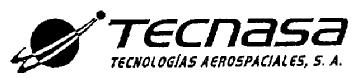 TECNASA TECNOLOGIAS AEROSPACIALES, S.A