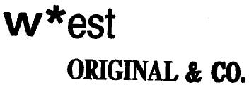 W*EST ORIGINAL & CO