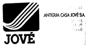 JOVE ANTIGUA CASA JOVE, S.A