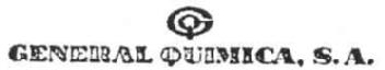 GENERAL QUIMICA, S.A