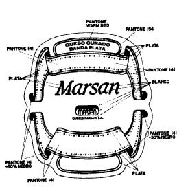 MARSAN. QUESO CURADO BANDA PLATA