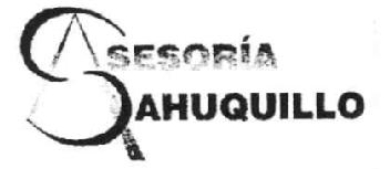 ASESORIA SAHUQUILLO