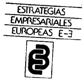 ESTRAGEGIAS EMPRESARIALES EUROPEAS, E-3