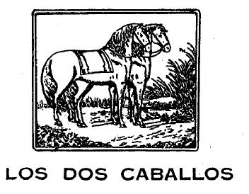 LOS DOS CABALLOS