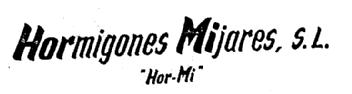 HORMIGONES MIJARES, S.L. 