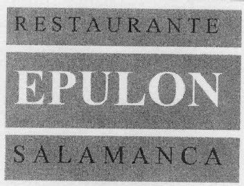 RESTAURANTE EPULON SALAMANCA