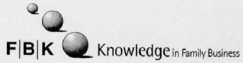 FBK KNOWLEDGE IN FAMILY BUSINESS