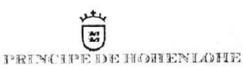 PRINCIPE DE HOHENLOHE