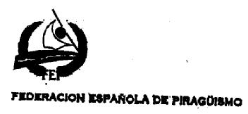 FEP FEDERACION ESPAÑOLA DE PIRAGUISMO