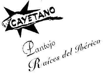 CAYETANO PANTOJO RAICES DEL IBERICO