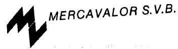 MERCAVALOR, S.V.B