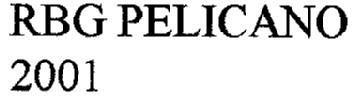 RBG PELICANO 2001