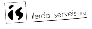 IS. ILERDA SERVEIS, S.A