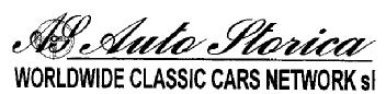 AS AUTO STORICA WORLDWIDE CLASSIC CARS NETWORK SL