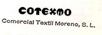 COTEXMO COMERCIAL TEXTIL MORENO, S.L