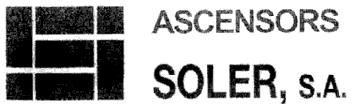 ASCENSORS SOLER, S.A