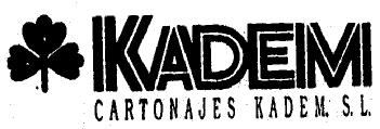 KADEM CARTONAJES KADEM S.L