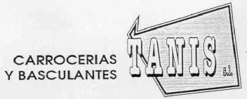 CARROCERIAS Y BASCULANTES TANIS S.L