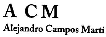 A C M ALEJANDRO CAMPOS MARTI