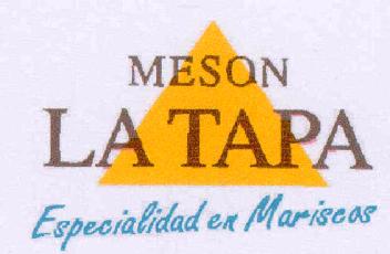 MESON LA TAPA ESPECIALIDAD EN MARISCOS