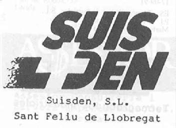 SUISDEN, S.L. SANT FELIU DE LLOBREGAT