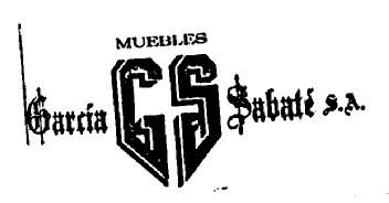 MUEBLES GARCIA G S SABATE, S.A