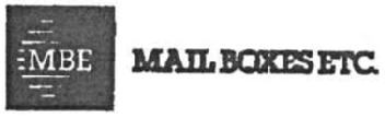 MBE MAIL BOXES ETC