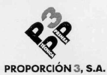 P3 PP TECNICA PRENSA PROPORCION 3, S.A