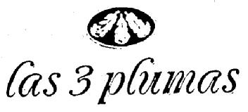 LAS 3 PLUMAS