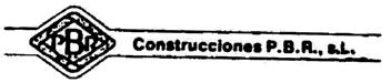 PBR CONSTRUCCIONES P.B.R., S.L