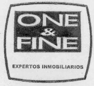 ONE & FINE EXPERTOS INMOBILIARIOS
